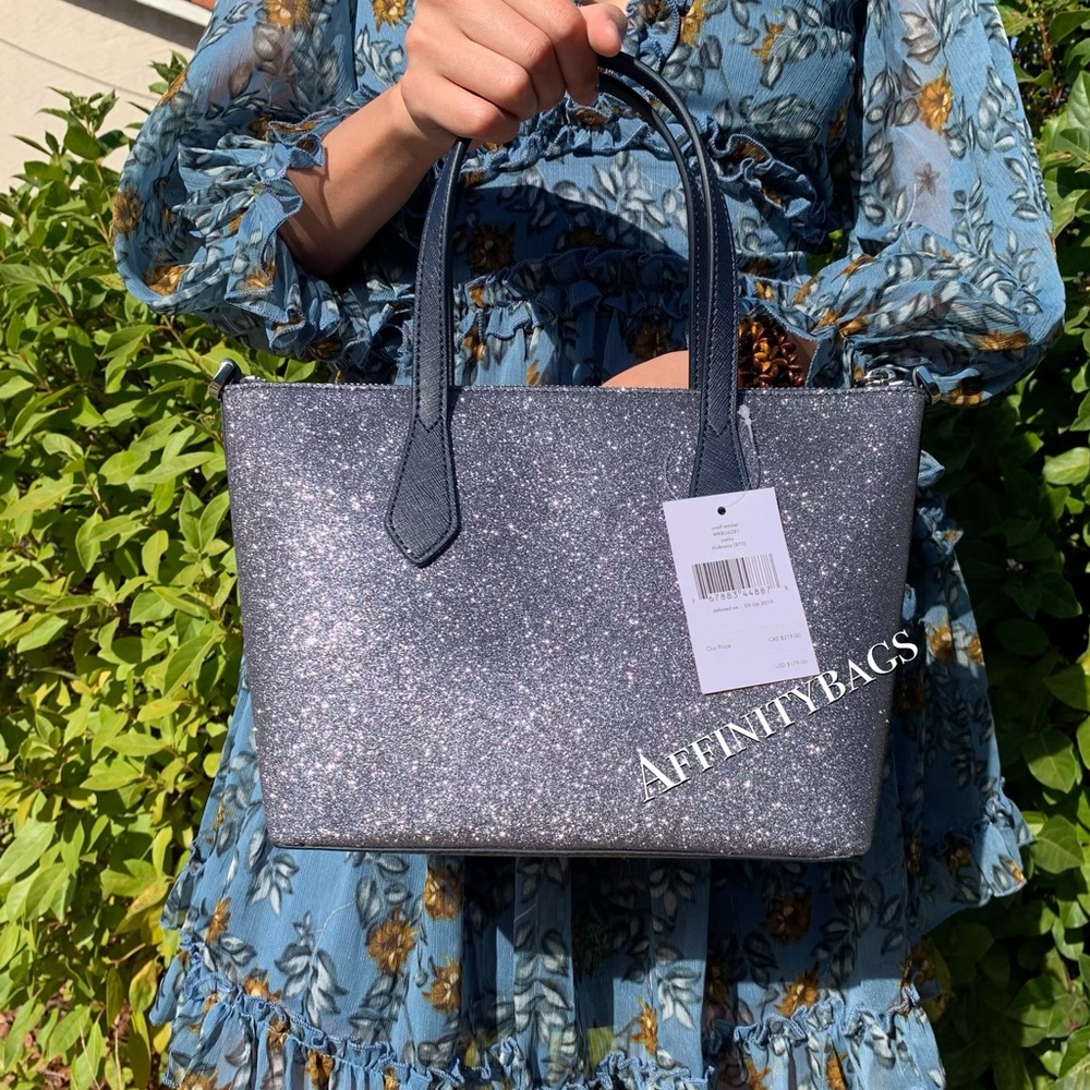 Kate spade Small Joeley Satchel dusk blue bag NWT - Picture 7 of 8